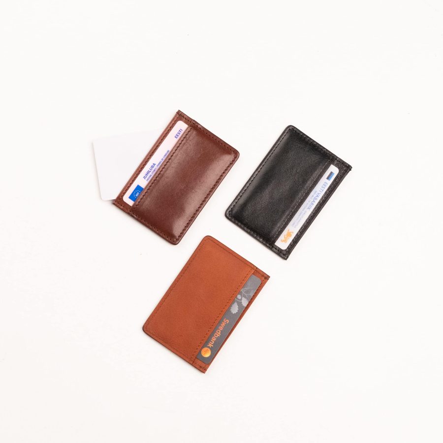 "Minimalist card case with 2 card slots